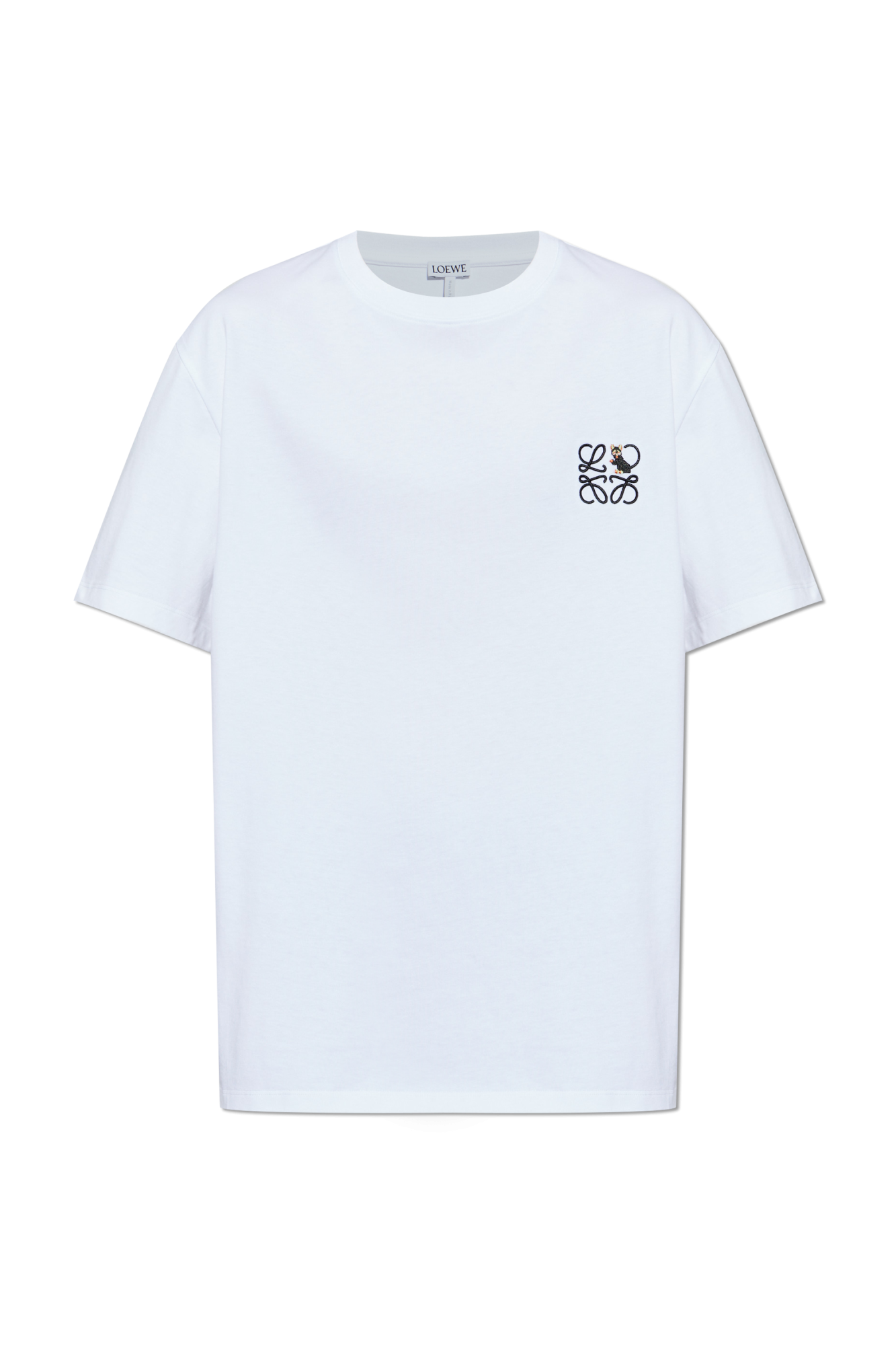 Loewe T-shirt with embroidered logo | Men's | Vitkac